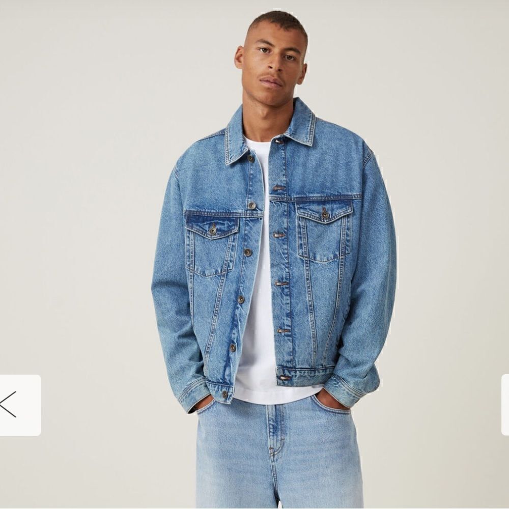Cotton On Denim Seattle Tucker Jean Jacket S Cotton Vintage Inspired Lightweight